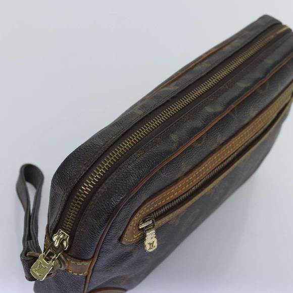 LOUIS VUITTON Monogram Marly Dragonne GM Clutch Bag M51825 LV Auth 75243 - Picture 6 of 16